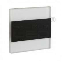   Kanlux lépcsővilágító LED lámpatest TERRA LED fekete, természetes fehér 26848