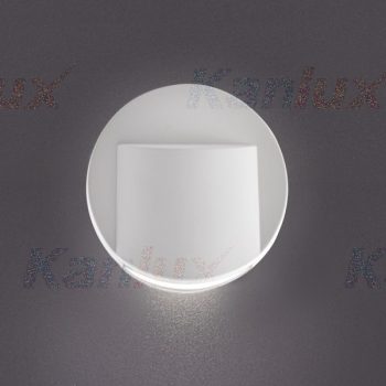 Kanlux lépcsővilágító LED lámpatest ERINUS LED O W-WW meleg fehér 33322