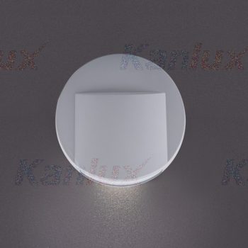 Kanlux lépcsővilágító LED lámpatest ERINUS LED O W-WW meleg fehér 33322