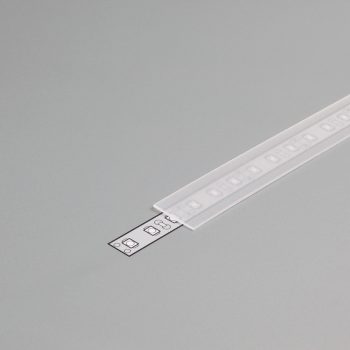 LED profil fedél  "B" matt átlátszó