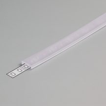 LED profil fedél  "C" klikk víztiszta
