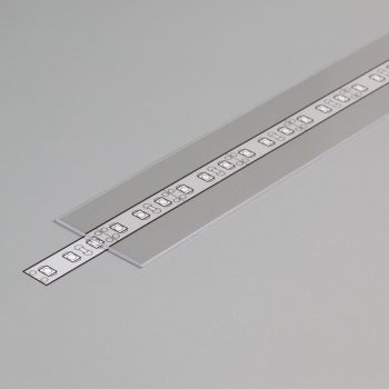 LED profil fedél  "G" víztiszta