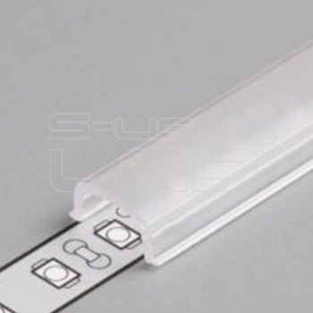 LED profil fedél  "I" PEN8 klikk víztiszta
