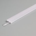 LED profil fedél  "F" klikk opál 4000mm