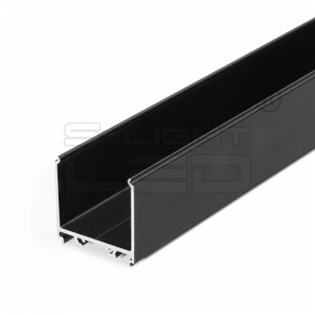 LED profil VARIO30-08 fekete /power supply profile/ 2000mm