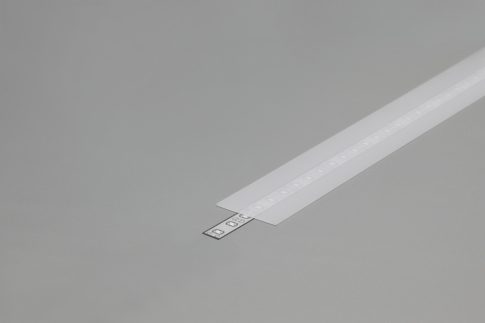 LED profil VARIO A9 fedél 2000mm matt átlátszó